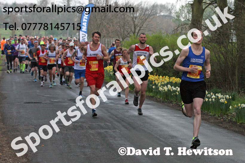 Kirkley Half Marathon, Kirkley Hall, near Ponteland, Northumberland Photo: David T. Hewitson/Sports for All Pics